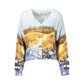 Desigual Azzurro Cotton Womens Sweater