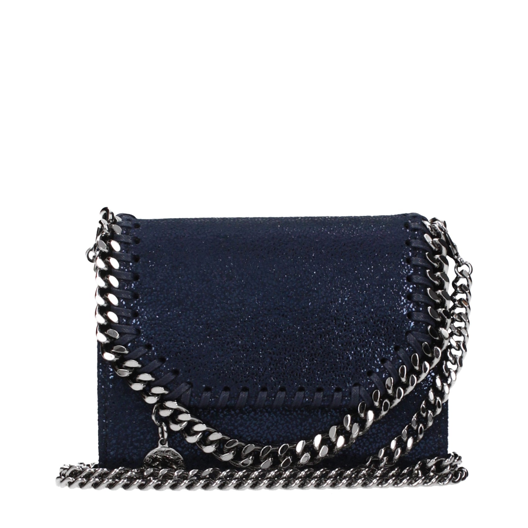 Stella McCartney Blue Leather Wallet