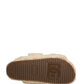 Dolce & Gabbana Beige Faux Fur Slides Men Flats Sandals Shoes