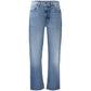 Calvin Klein Blue Cotton Women's Jeans