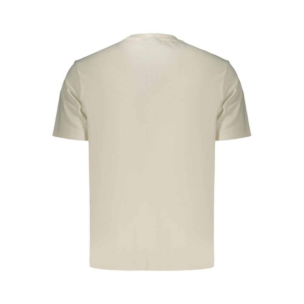 Napapijri White Cotton Men's T-Shirt