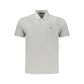 Napapijri Gray Cotton Men's Polo Shirt