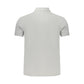 Napapijri Gray Cotton Men's Polo Shirt