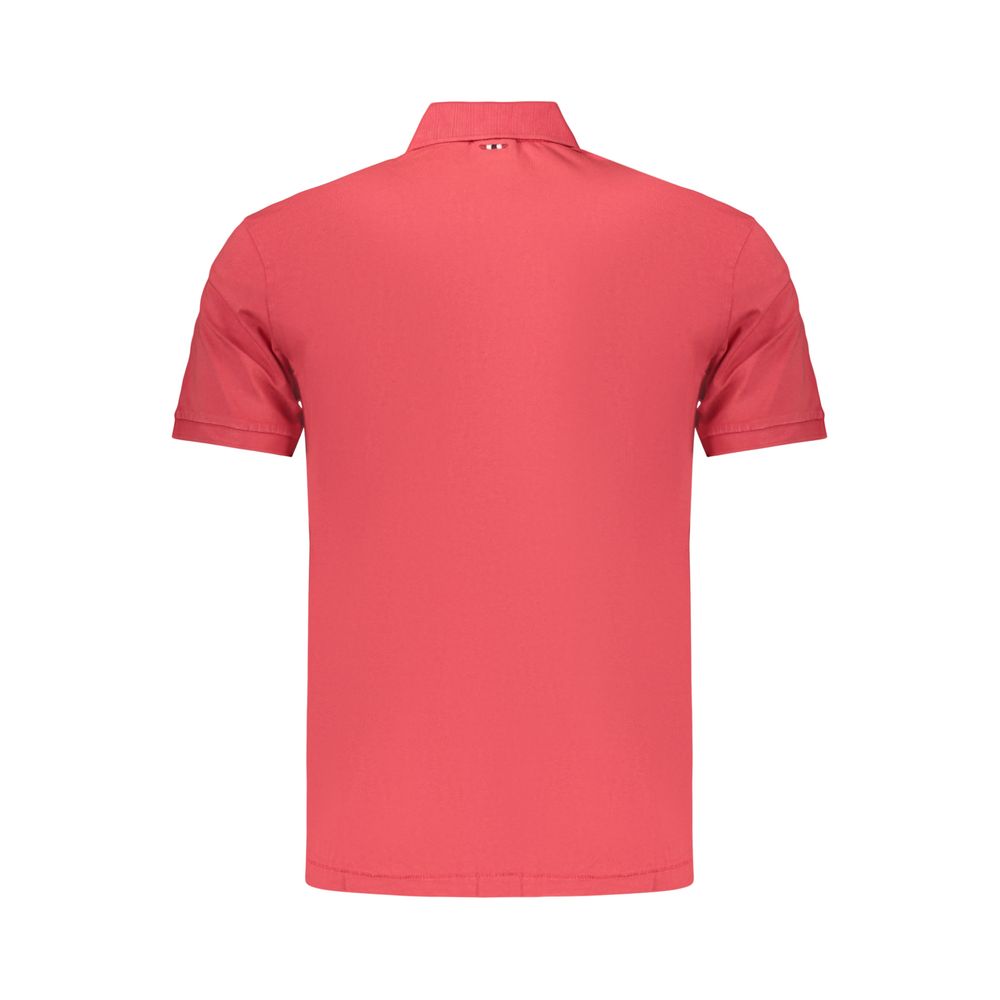 Napapijri Red Cotton Polo Shirt