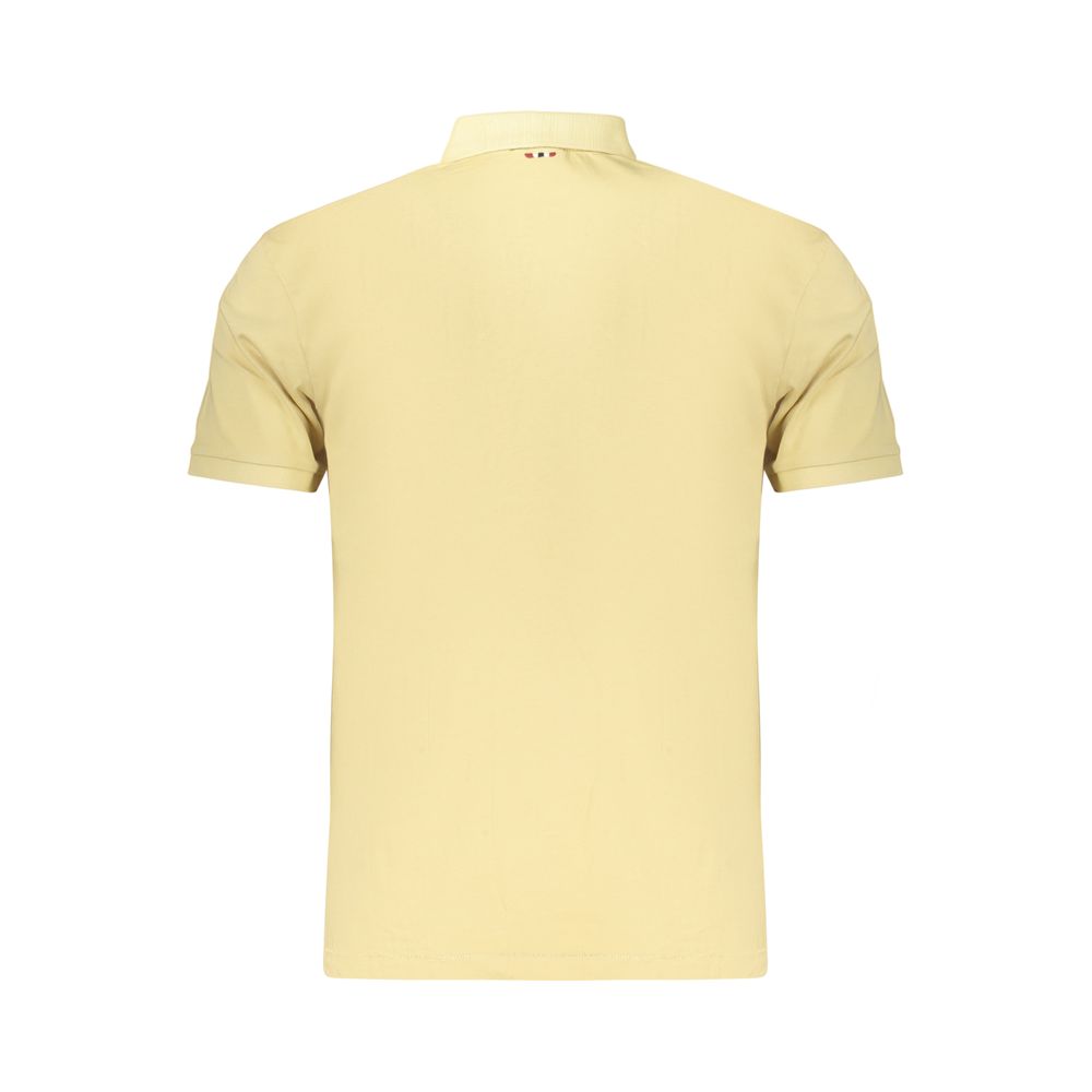 Napapijri Beige Cotton Men's Polo