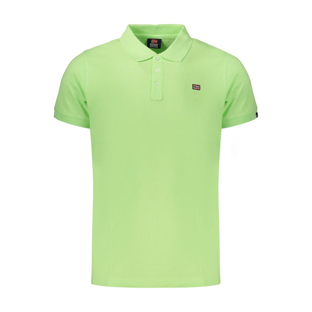 Norway 1963 Verde Cotton Men's Polo