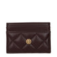 Versace Brown Leather Cardholder