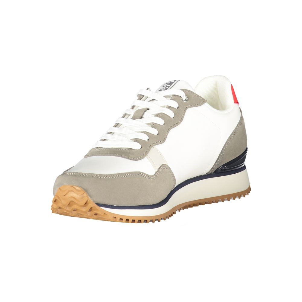 Napapijri Bianco Polyurethane Uomo Sneaker