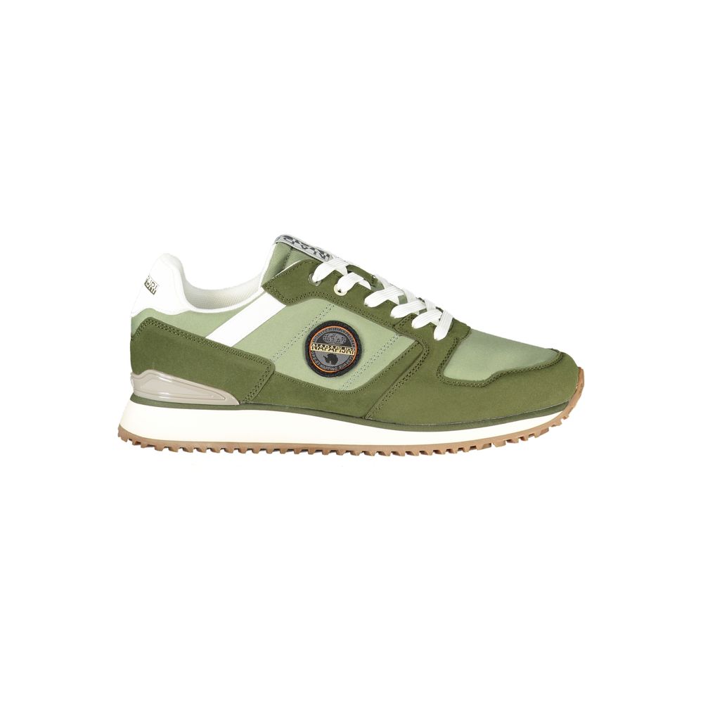 Napapijri Green Polyester Athletic Sneakers
