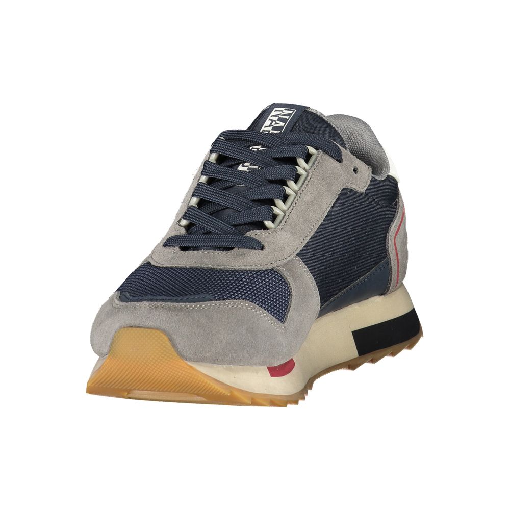 Napapijri Blue Polyester Athletic Sneakers