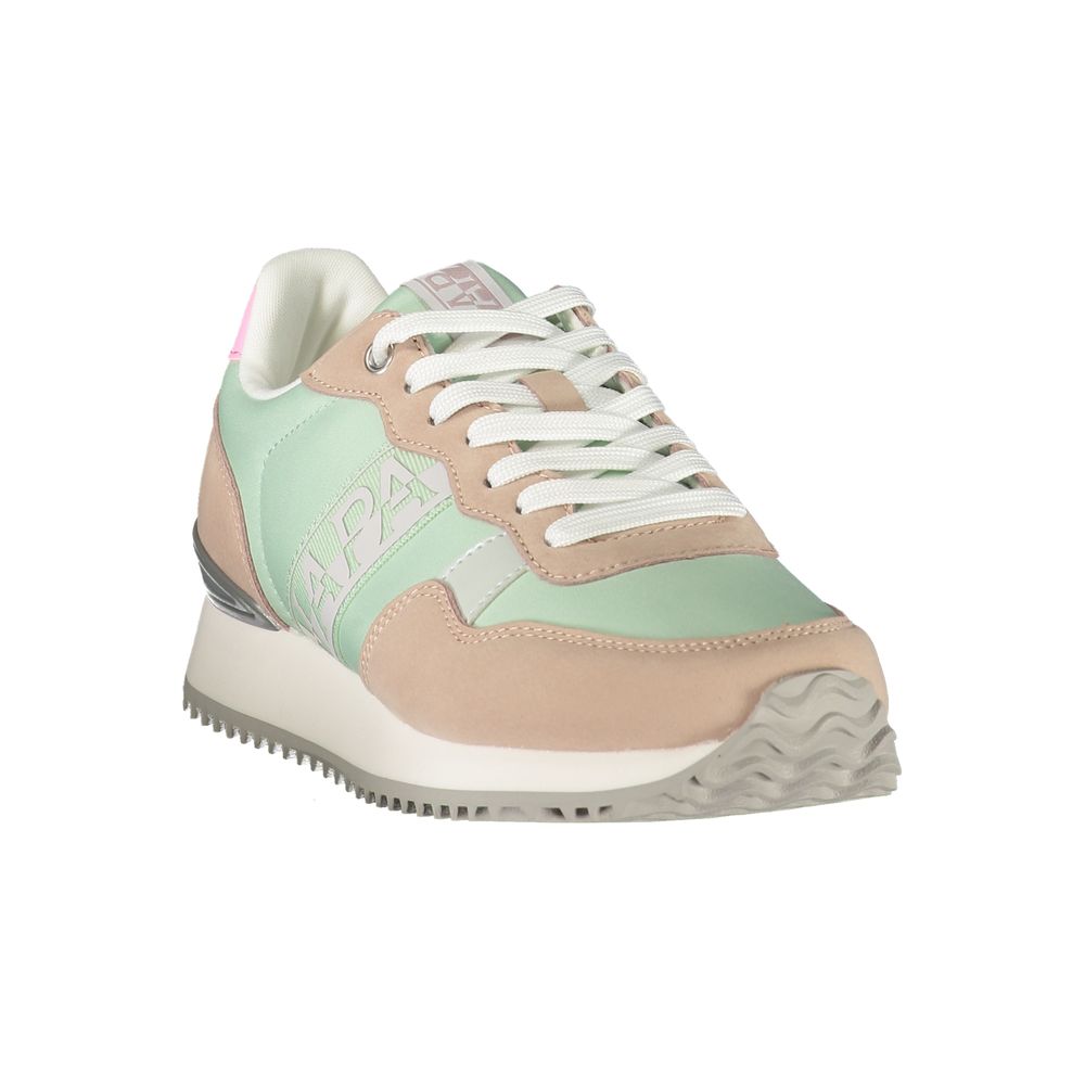 Napapijri Green Polyester Athletic Sneakers