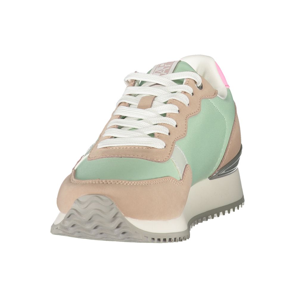 Napapijri Green Polyester Athletic Sneakers