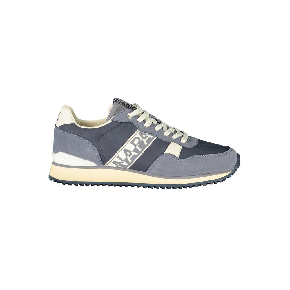 Napapijri Blue Polyester Athletic Sneakers
