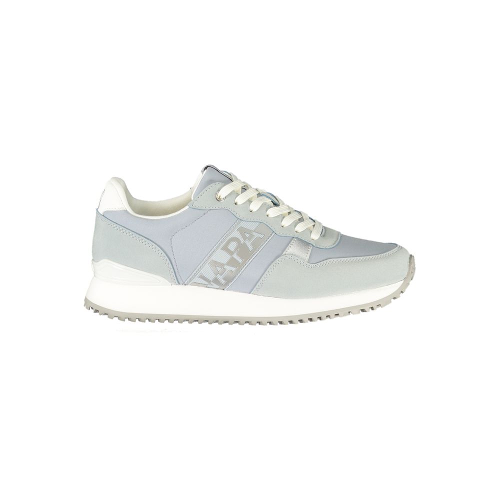 Napapijri Blue Polyester Athletic Sneakers