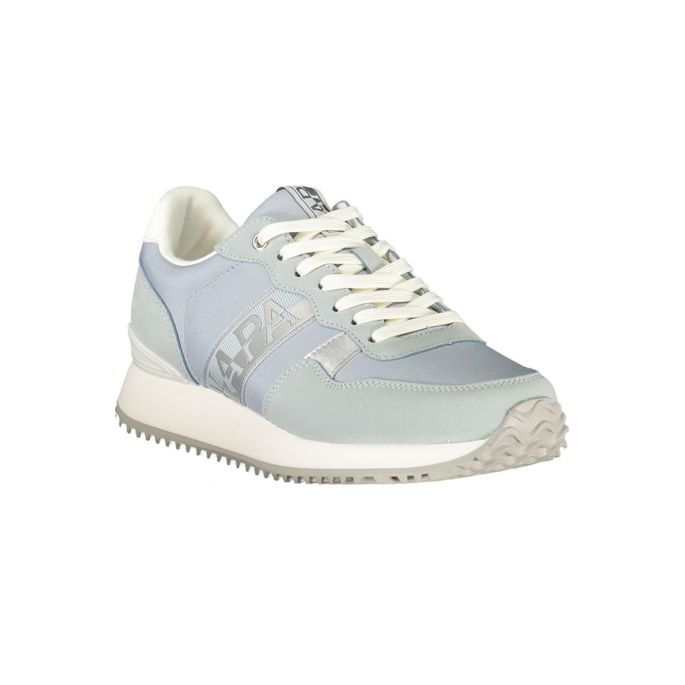 Napapijri Blue Polyester Athletic Sneakers
