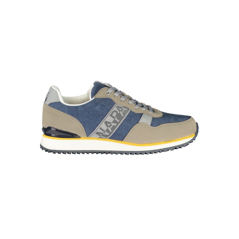 Napapijri Blue Polyester Athletic Sneakers