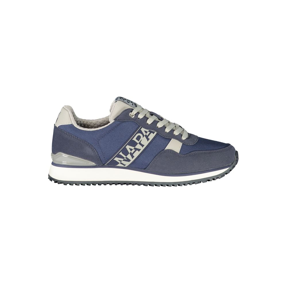 Napapijri Blue Polyurethane Men's Sneaker