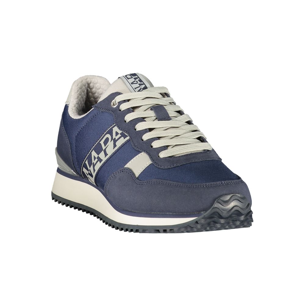 Napapijri Blue Polyurethane Men's Sneaker