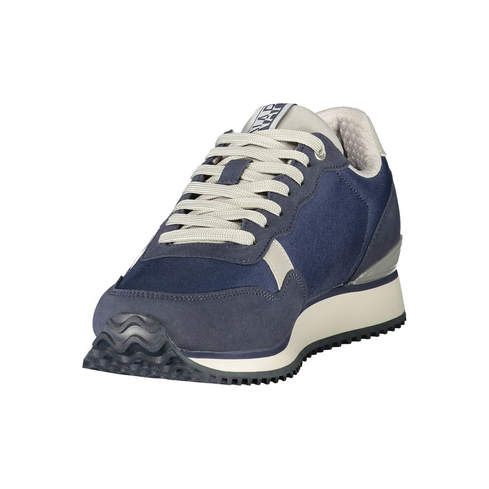 Napapijri Blue Polyurethane Men's Sneaker