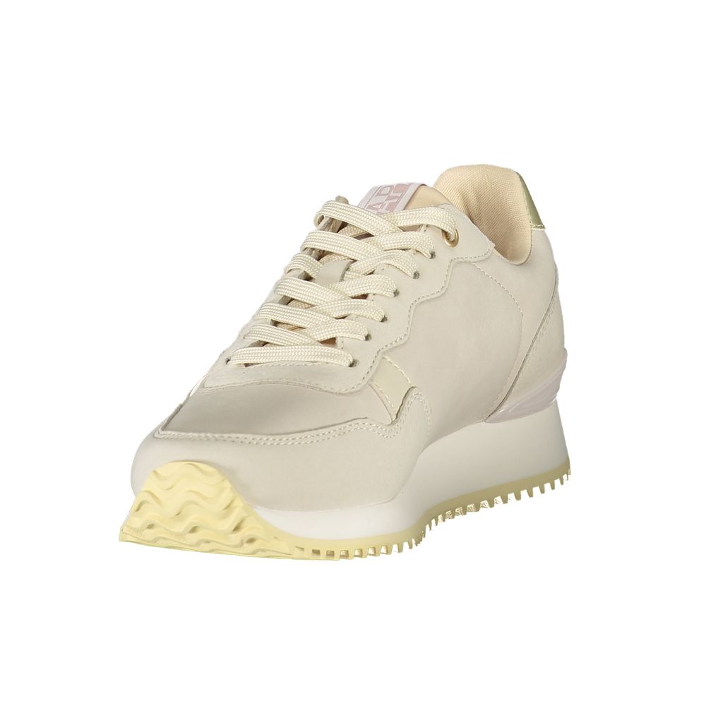 Napapijri Pink Polyester Athletic Sneakers