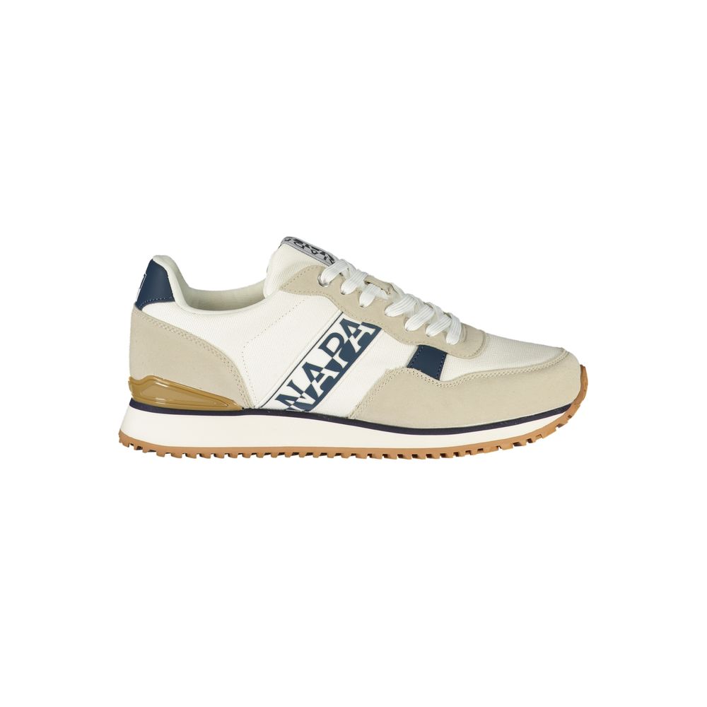 Napapijri White Polyester Men's Sneaker