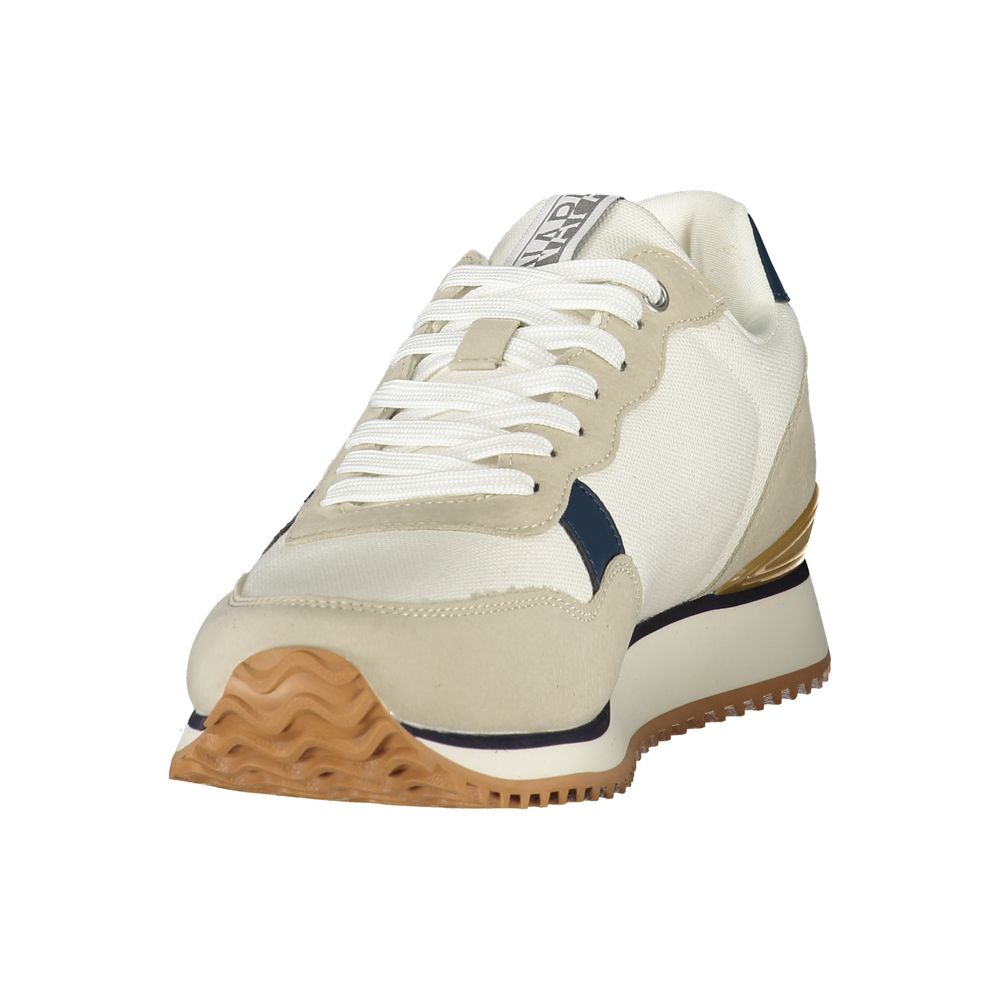Napapijri White Polyester Men's Sneaker