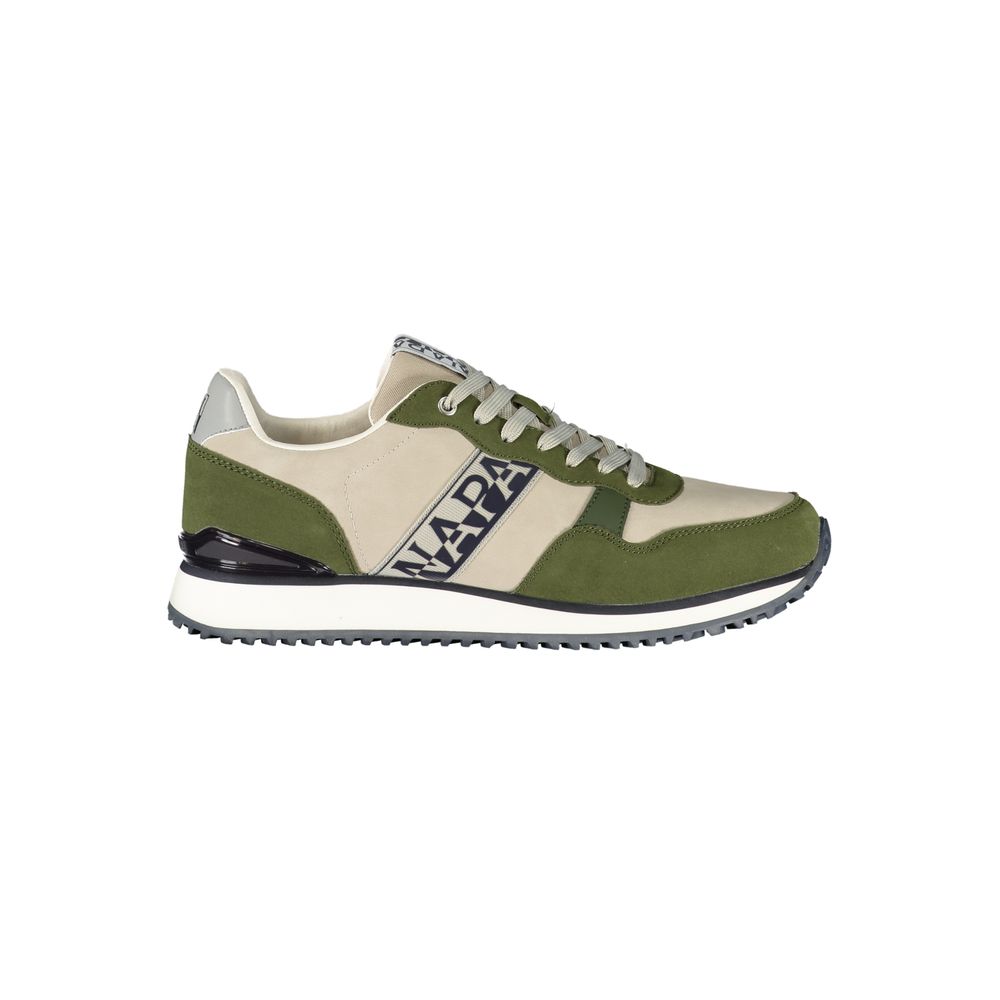 Napapijri Green Polyester Athletic Sneakers