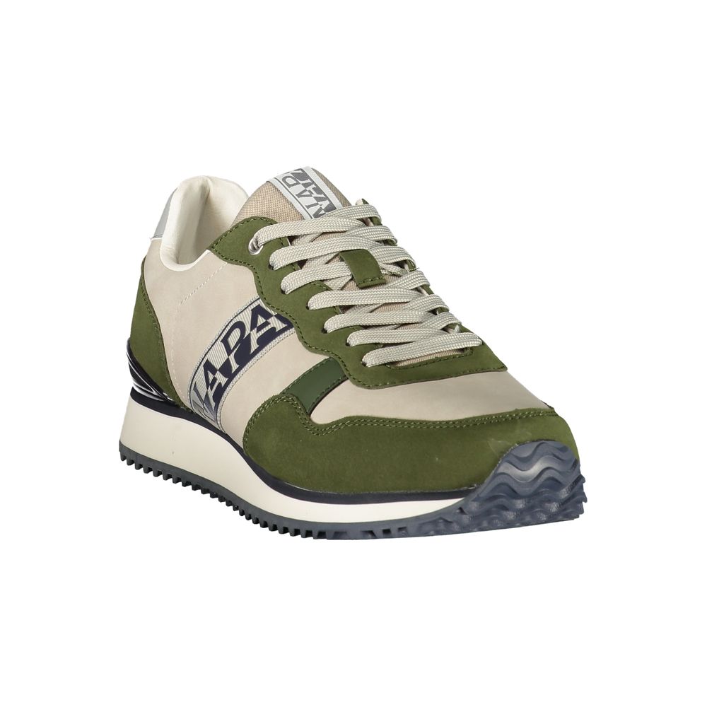 Napapijri Green Polyester Athletic Sneakers