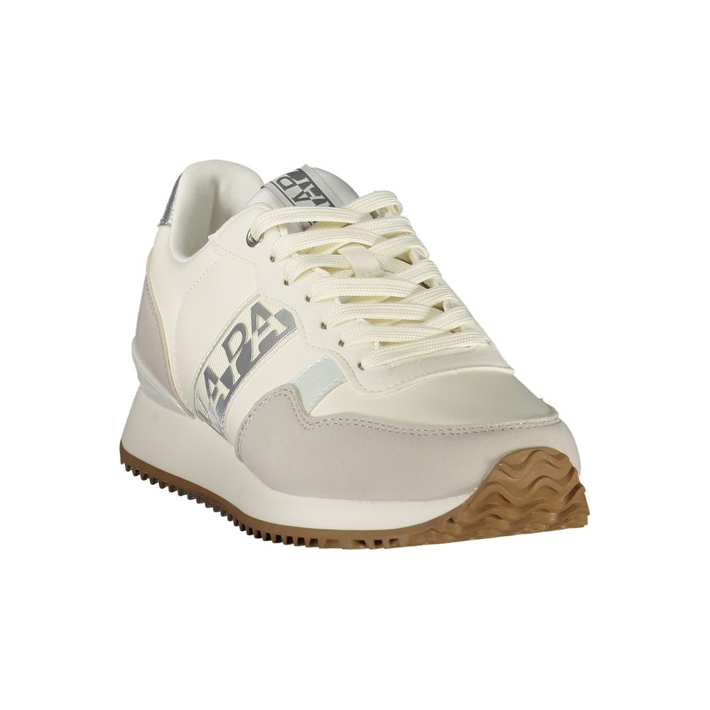 Napapijri Blue Polyester Athletic Sneakers