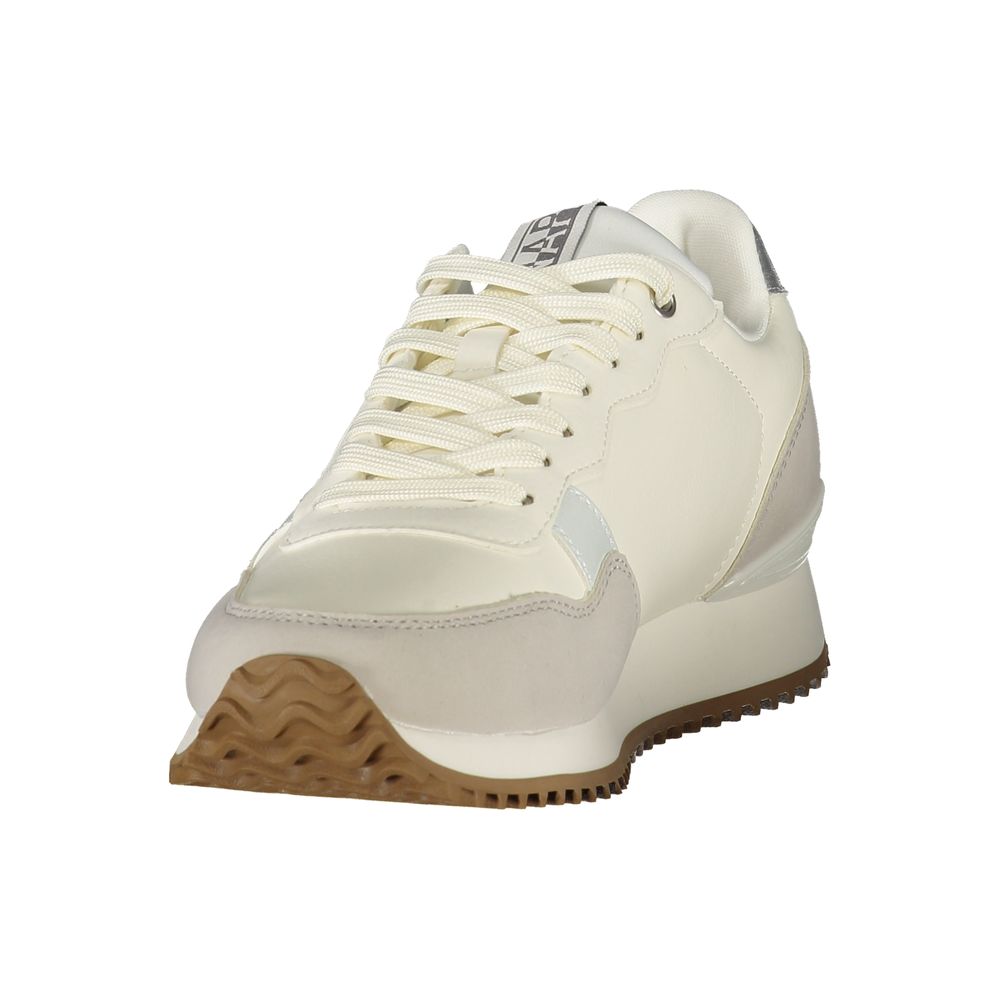 Napapijri Blue Polyester Athletic Sneakers