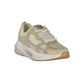 Twinset Beige Fabric Womens Sneaker