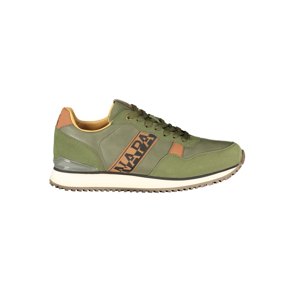 Napapijri Verde Polyester Mens Sneaker