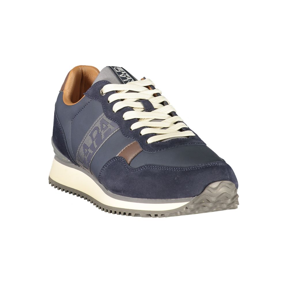 Napapijri Blue Polyester Men's Sneaker