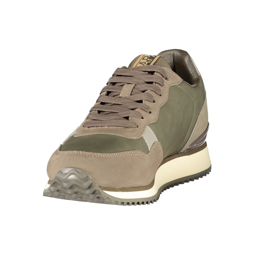 Napapijri Verde Polyurethane Uomo Sneaker