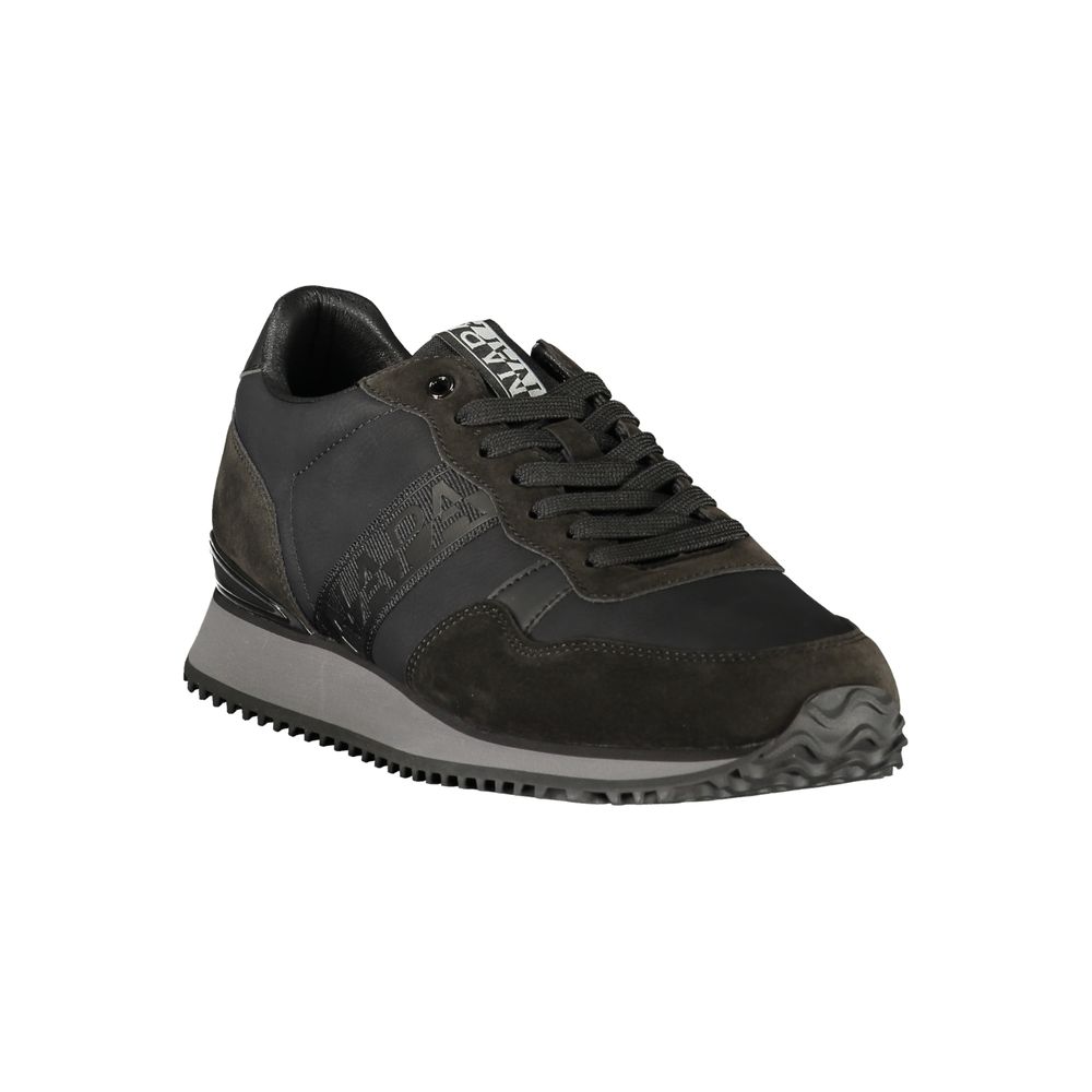 Napapijri Black Polyester Mens Sneaker