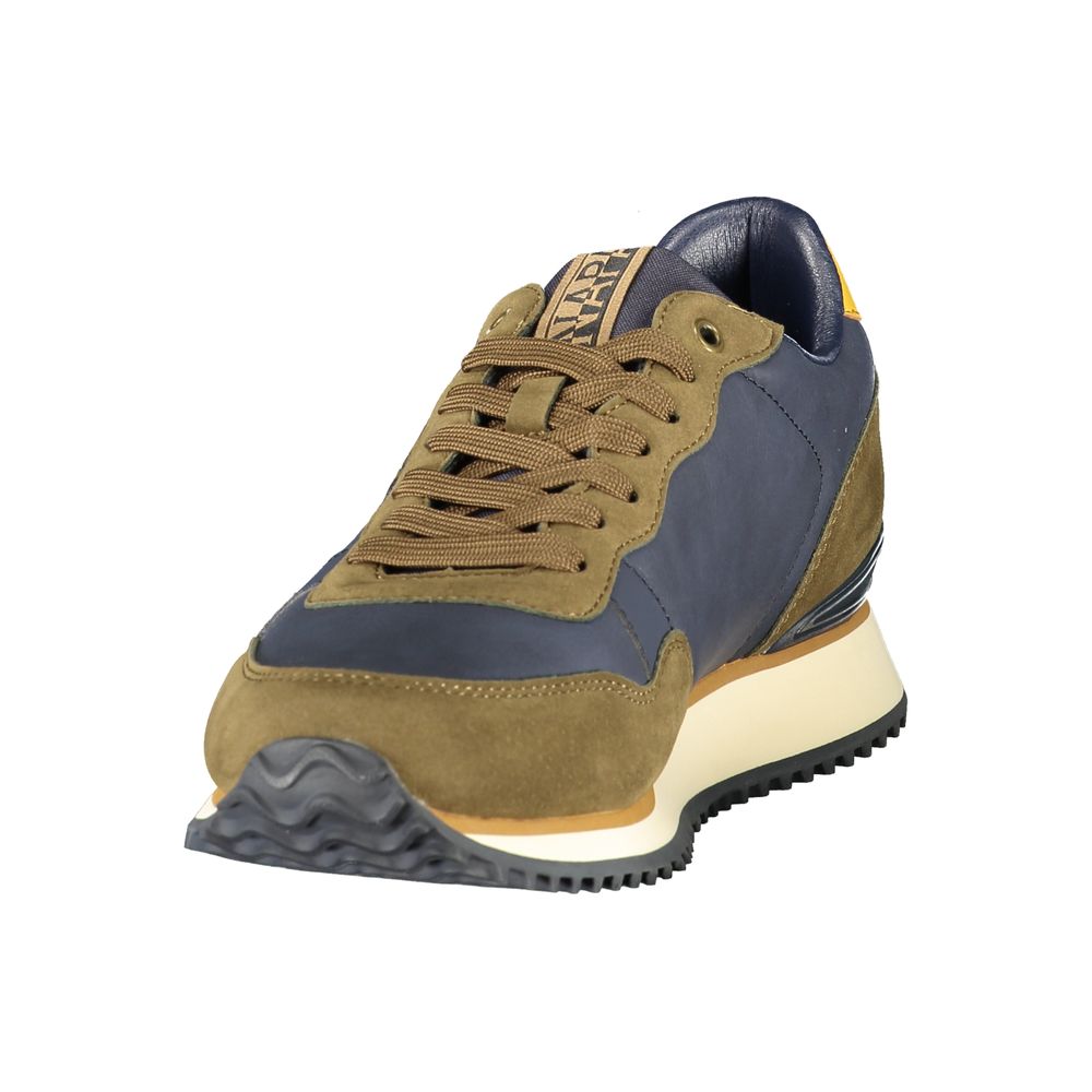 Napapijri Blu Poliuretano Uomo Sneaker