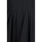 Max Mara Black Cotton Casual Dress