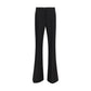 Max Mara Black Viscose Flared Pants