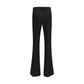 Max Mara Black Viscose Flared Pants