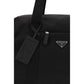 Prada Black Recycled Polyamide Luggage And Travel