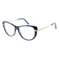 Andy Wolf Blue Metal & Plastic Glasses (Frames)
