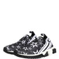 Dolce & Gabbana Black Stars Logo SORRENTO Sneakers Shoes
