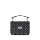 Valentino Garavani Black Lamb Ovis Aries Aries Shoulder Bag