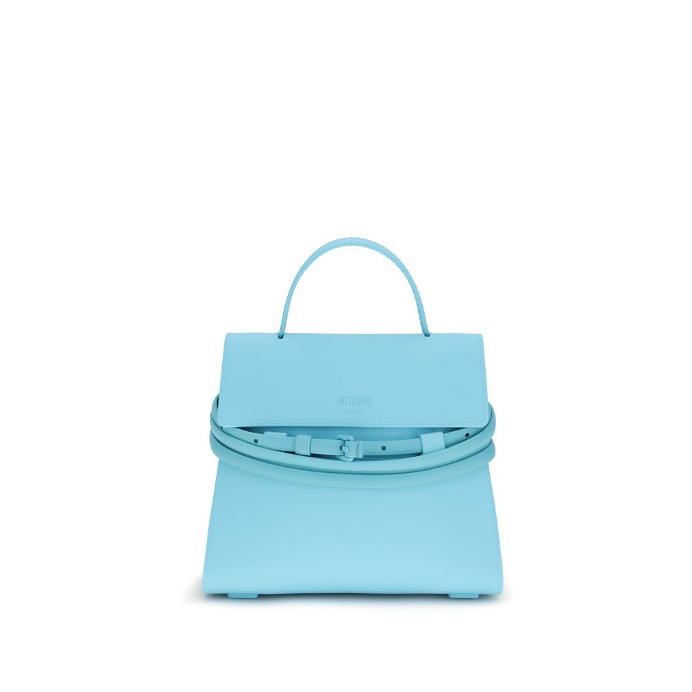 Moschino Blue Synthetic Handbag