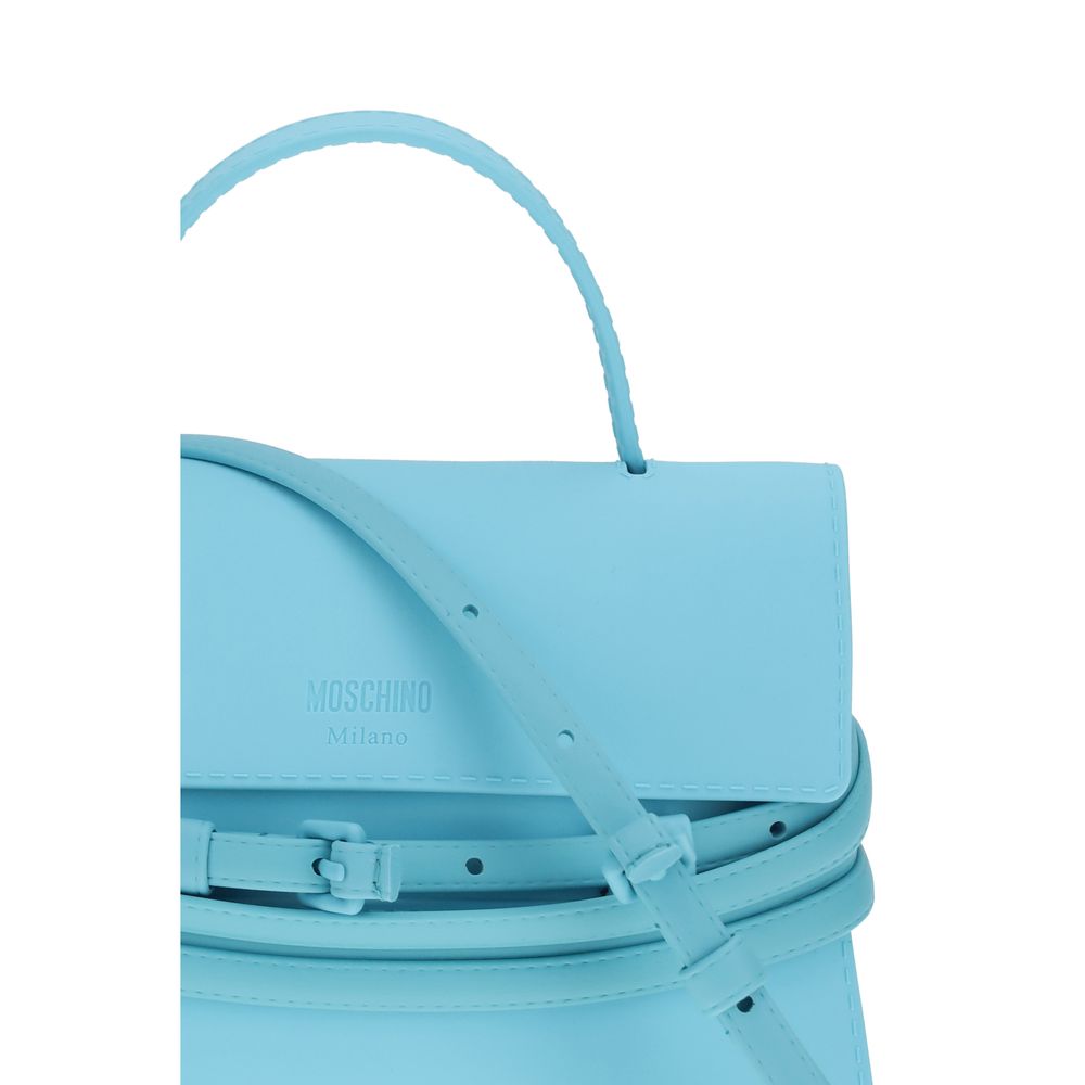 Moschino Blue Synthetic Handbag