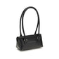 MM6 Black Calf Leather Bos Taurus Shoulder Bag