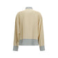 Ermanno Scervino Beige Silk Shirt