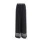 Ermanno Scervino Black Silk Casual Pants