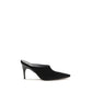 Balenciaga Black Suede Leather Mules
