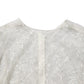 Dolce & Gabbana White Floral Lace Sheer Sleeveless Midi Dress